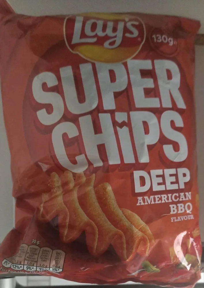 Super chips deep american bbq flavour