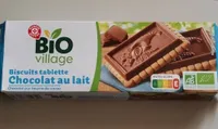 biscuits tablette chocolat au lait
