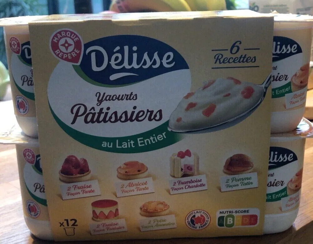 Yaourts pâtissiers