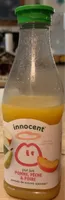Jus pomme, pêche, poire
