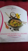 Spaghettis aux petits légumes