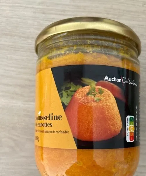 Mousseline de carottes