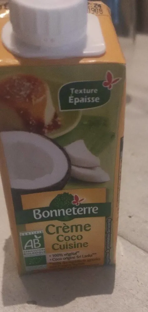 Crème coco cuisine