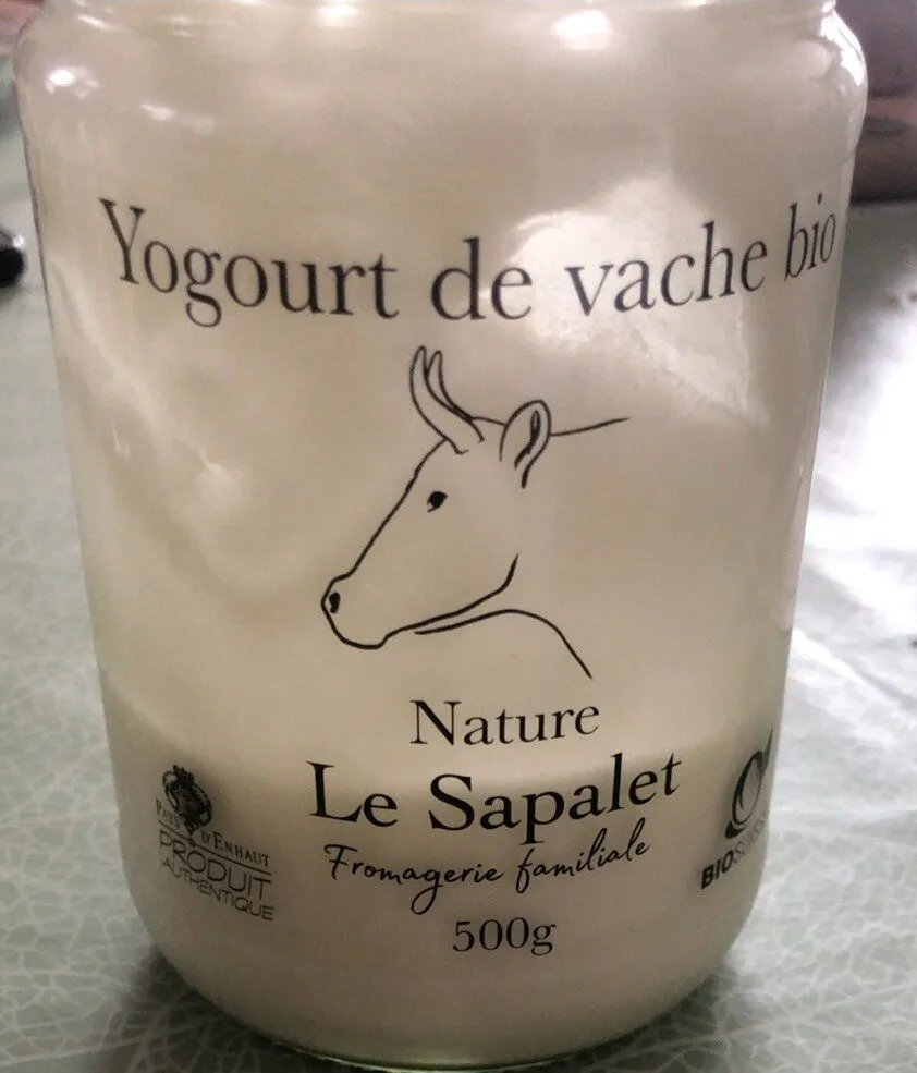 Yoghurt de vache bio