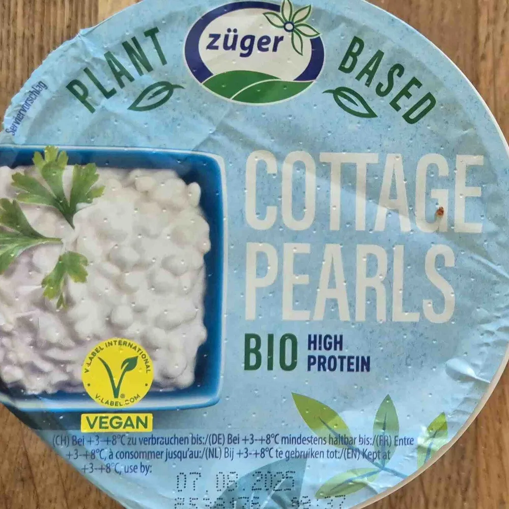 Frischkäse cottage pearls