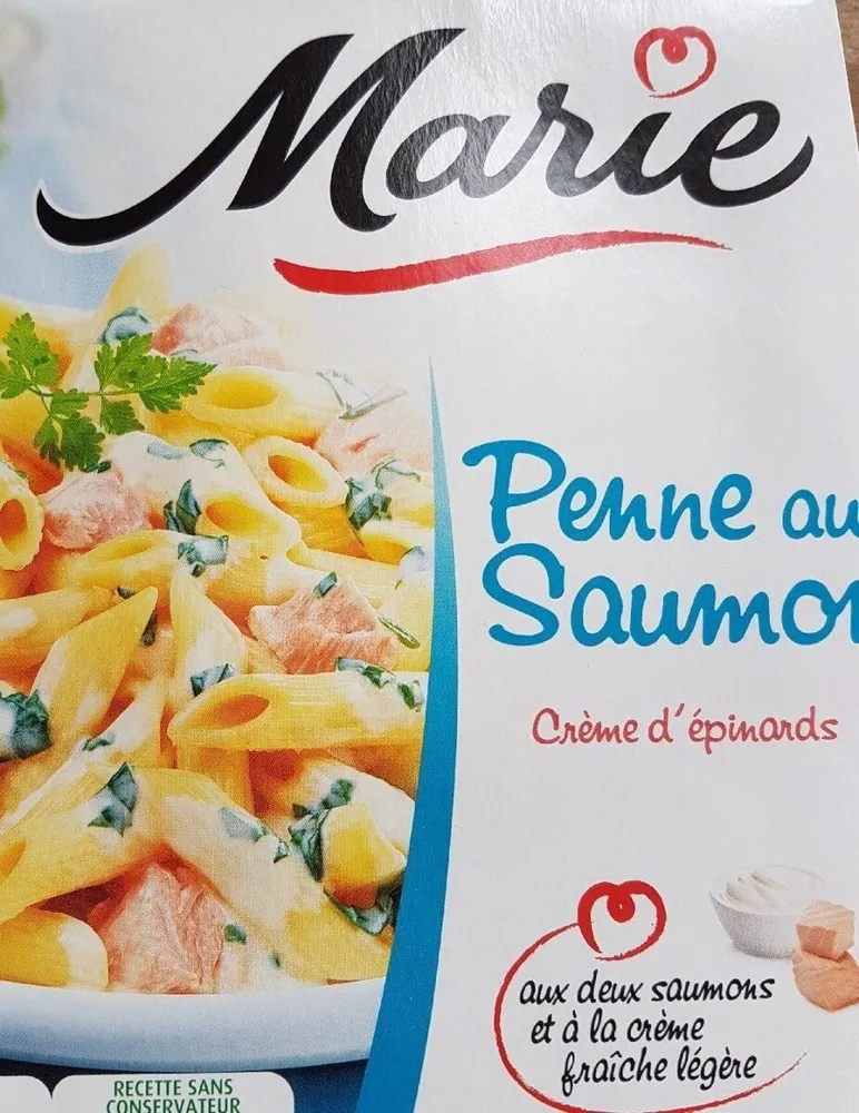 Penne au saumon