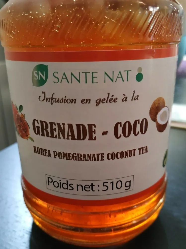 Infusion en gelée Grenade - Coco