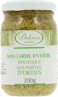 Moutarde entière aux pointes d'orties
