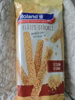 Flûtes-Stöckli with Sesame Seeds