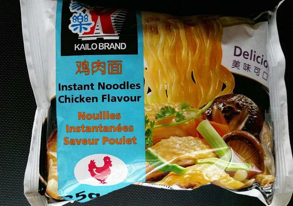 Nouilles instantanées saveur poulet