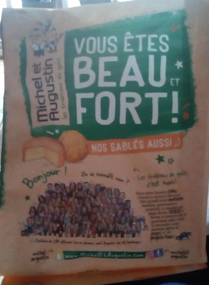 Sablé au beaufort