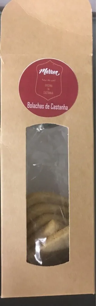 Bolachas de castaña