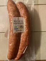 Saucisse de Montbéliard crue