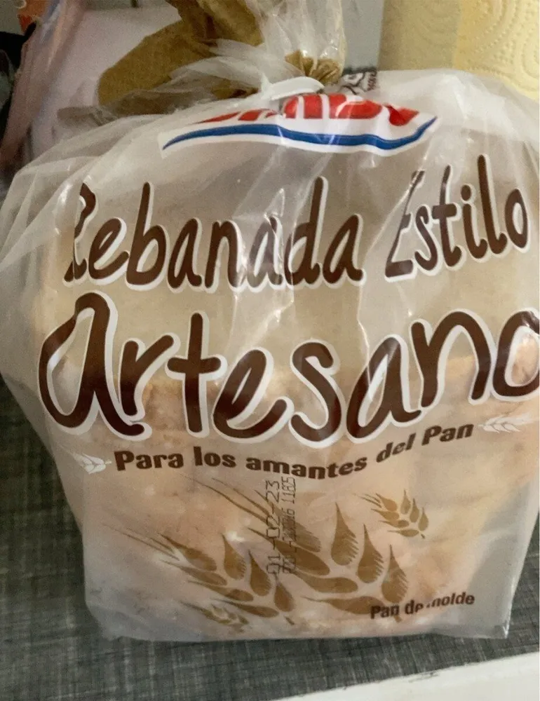 Rebanada estilo artesano