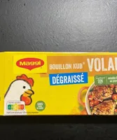 Bouillon Kub volaille dégraissé