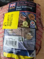 36 Day Matured Aberdeen Angus Beef Roasting Joint