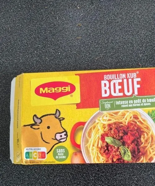 Bouillon kub bœuf