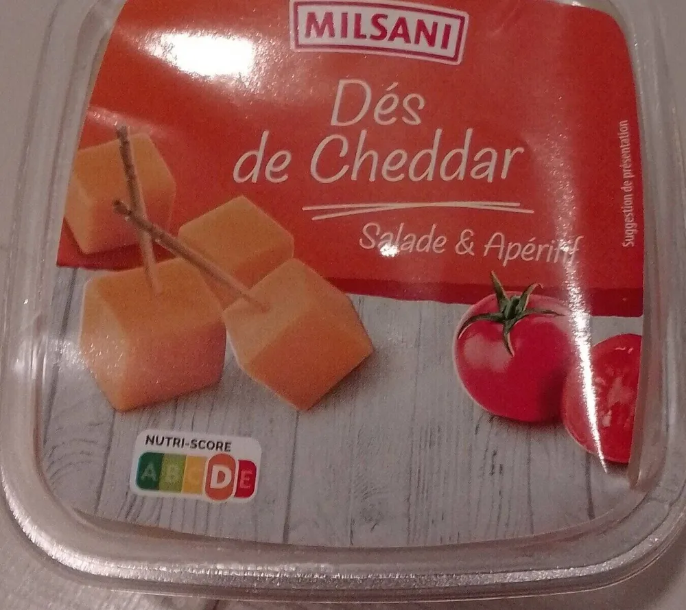 Dés de cheddar