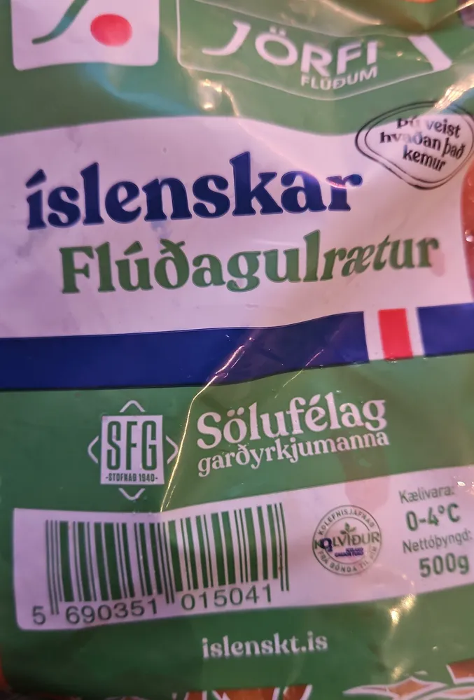 islenskar Flúðagulrætu