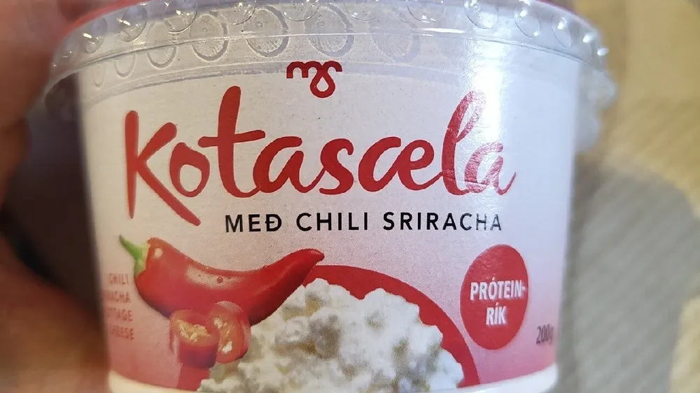 Kotasæla með chili sriracha