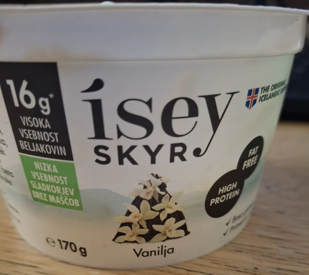 skyr vanilija