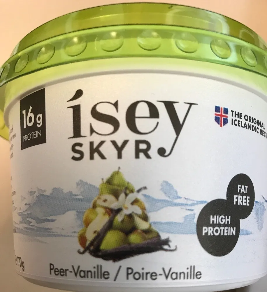 Skyr poire vanille