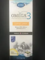 Lysi Oméga 3 Capital Santé - 240 Ml