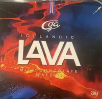 Icelandic Lava Milk Chocolate Wafers