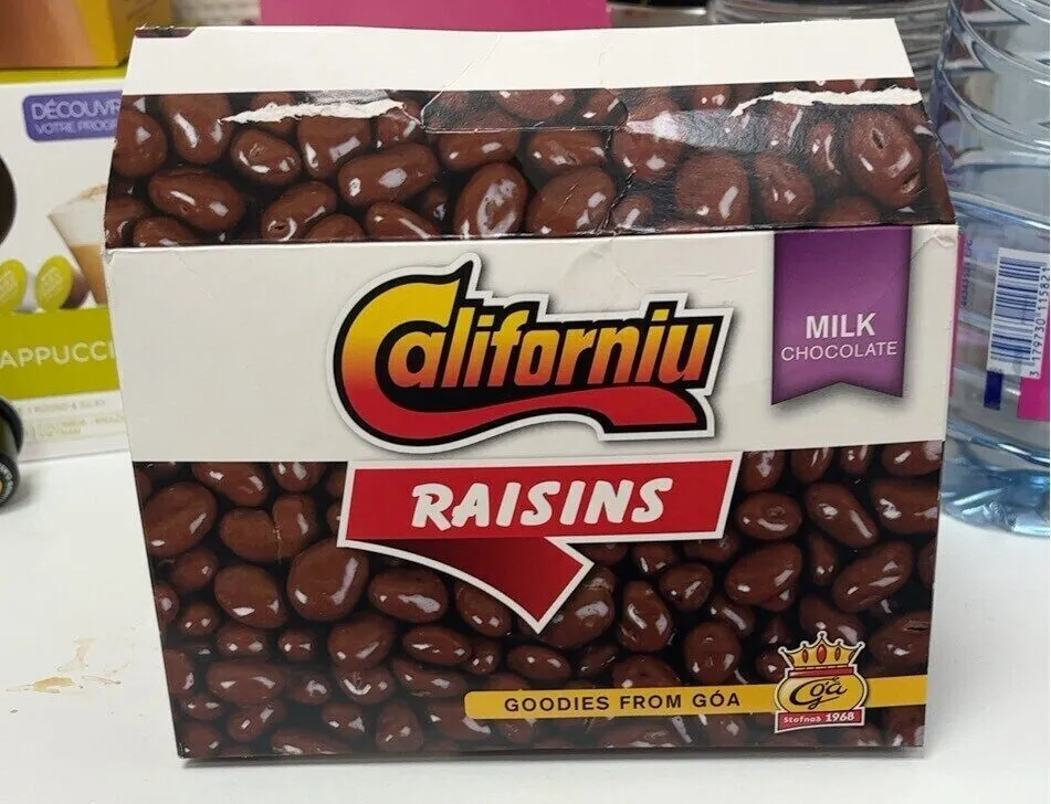 Milk Chocolate Raisins