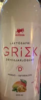 GRIEK drykkjarjógúrt, mango - ástaraldin