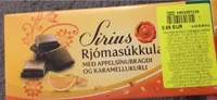 Chocolat au lait a l’orange et caramel