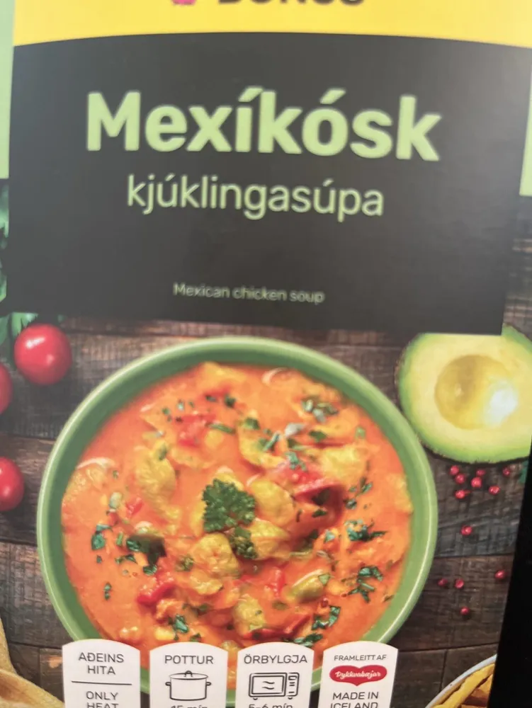 Mexíkósk kjúklingasúpa