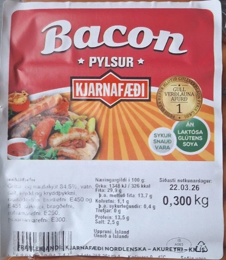 Bacon Pylsur