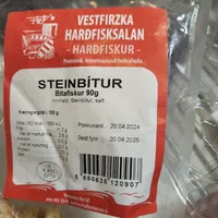 Steinbítur Harðfiskur