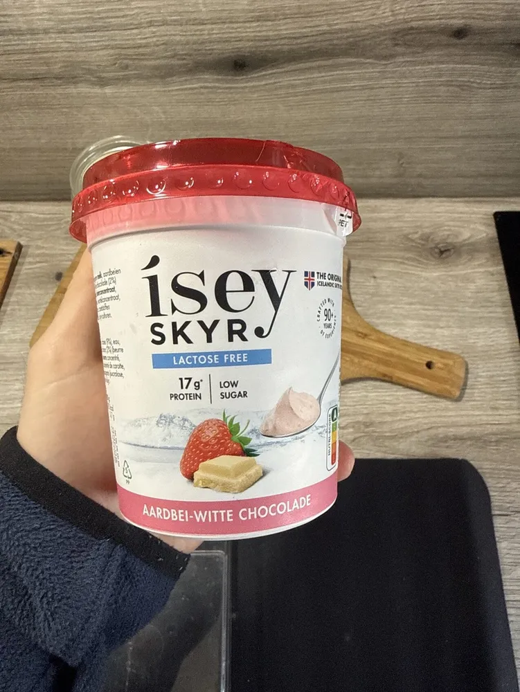 Skyr fraise chocolat blanc