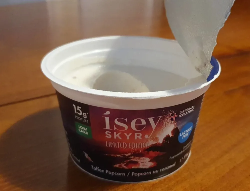 Isey Skyr Popcorn au caramel