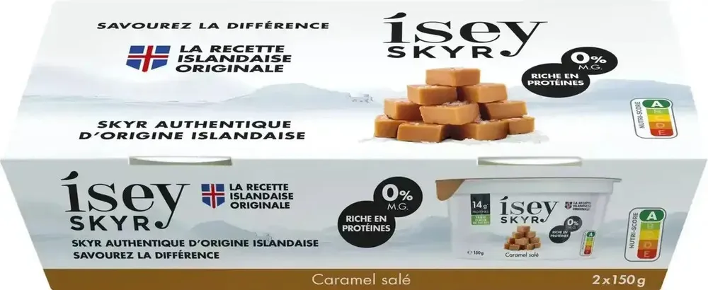 Skyr caramel salé