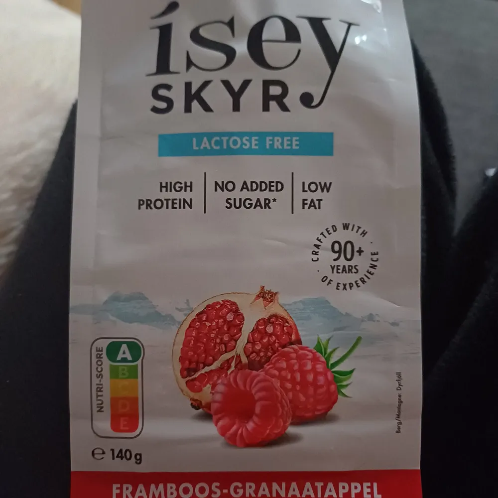 skyr framboos Granaatappel