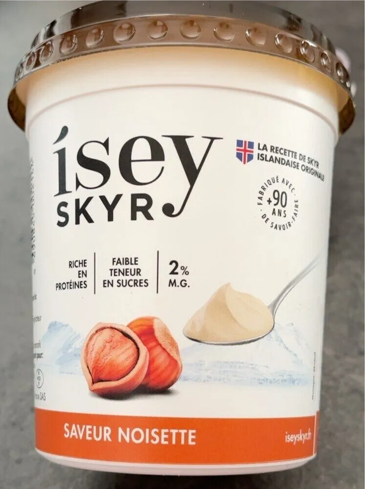 Isey Skyr saveur noisette