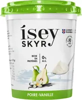 Poire Vanille Skyr sans lactose