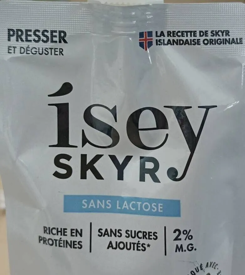 SKYR sans lactose PÊCHE