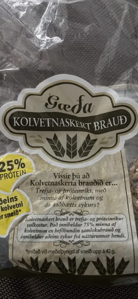 Kolvetnaskert Brauð
