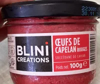 Oeufs de capelan rouges
