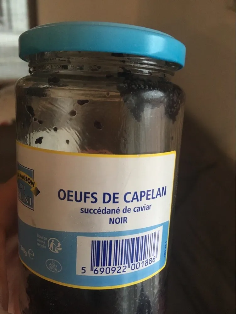Oeufs de capelan