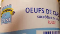 Oeufs de capelan