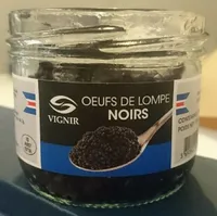 Oeufs de lompe noirs