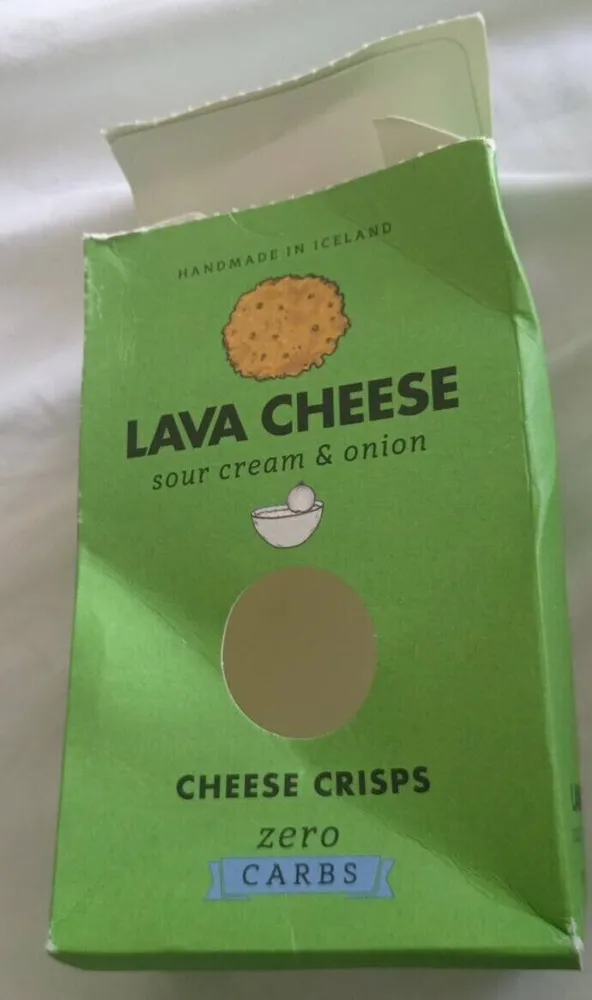 Lava cheese crackers