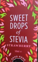 Sweet drops of stevia