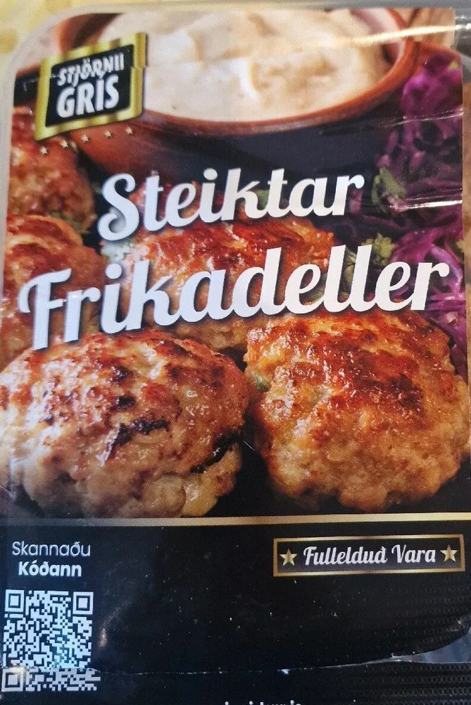 Steiktar Frikadeller