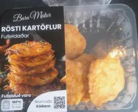 Rösti Kartöflur Fulleldaðar